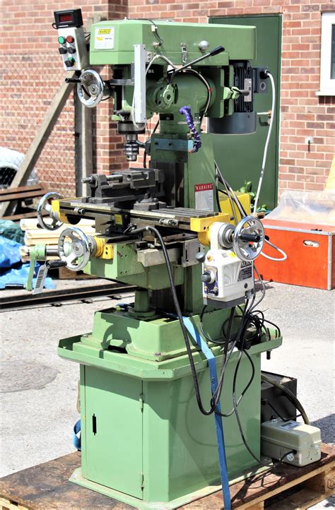 warco vmc milling machine